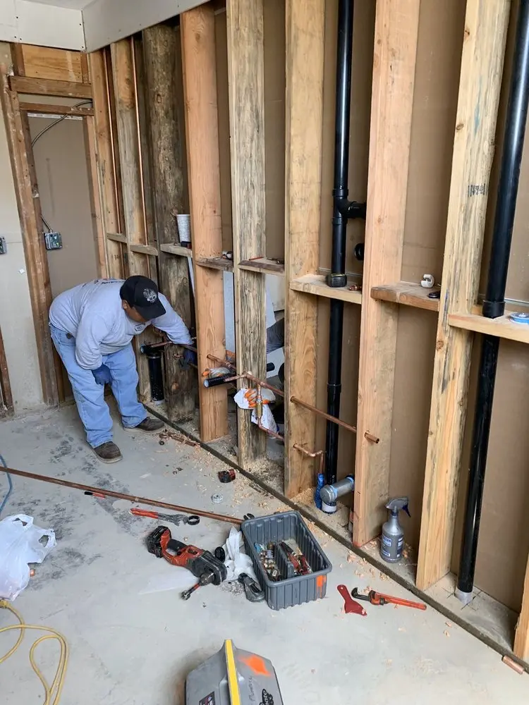 Commercial rough-in plumbing for Commercial Plumbing in Philadelphia Woods